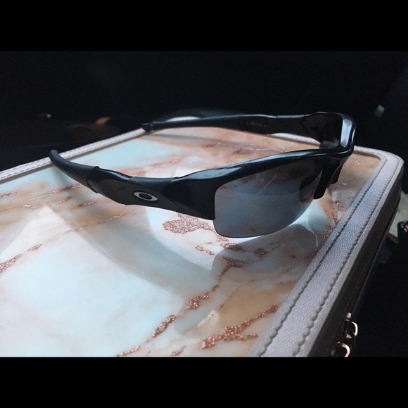 OAKLEY standard Flack jacket polarized sunglasses - Picture 4 of 5